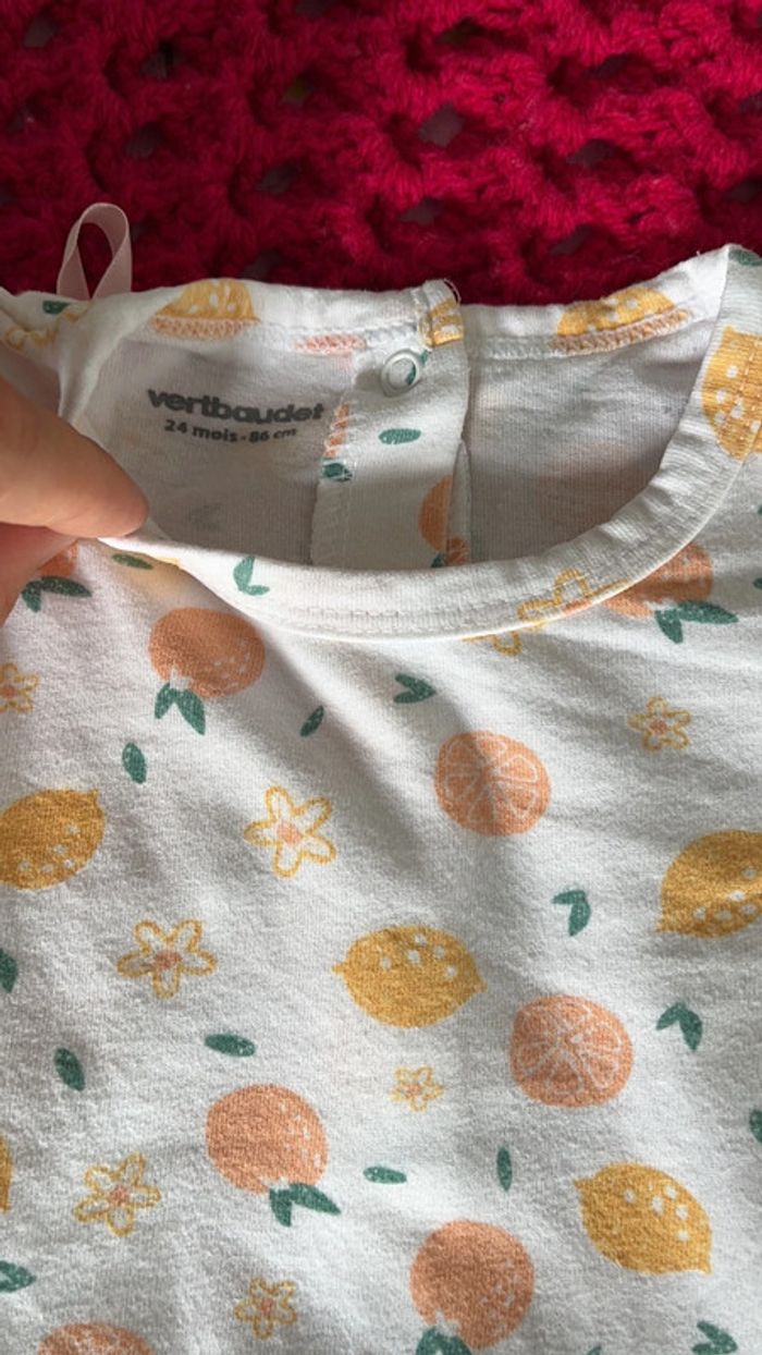 Lot de deux combi shorts 24 mois Vertbaudet - photo numéro 5