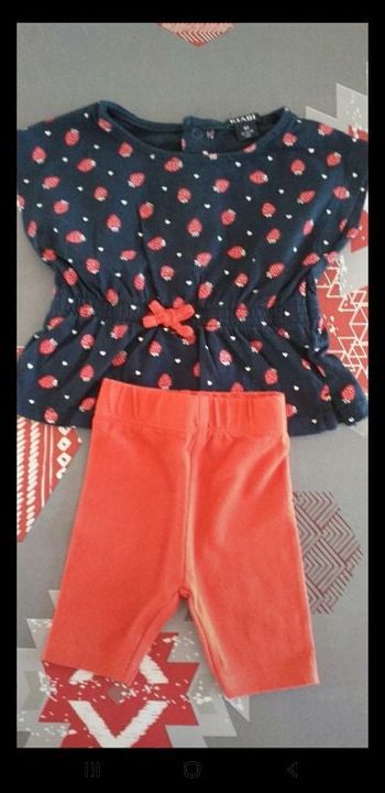 Ensemble tee-shirt et legging