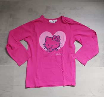 T-shirt ml fille Hello Kitty 4 ans