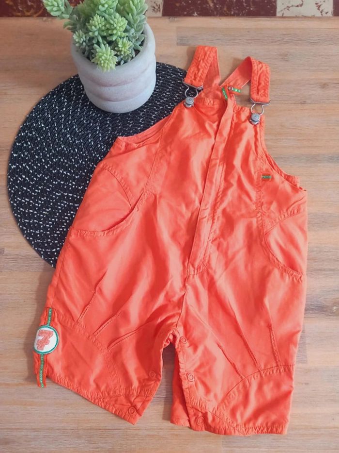 Salopette orange La Compagnie des Petits – 18 mois