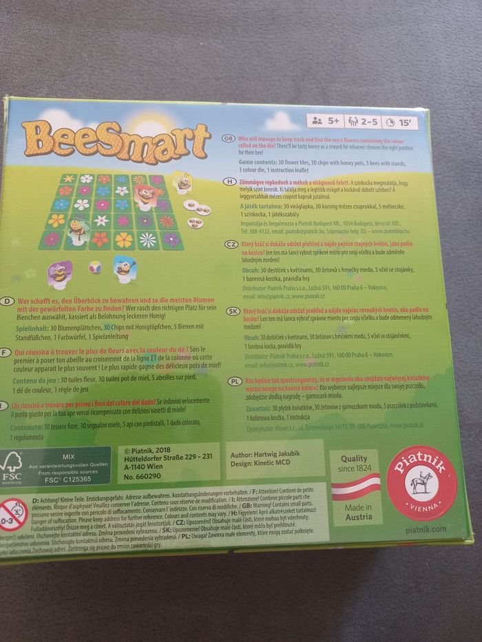 Jeu beesmart piatnik - photo numéro 2