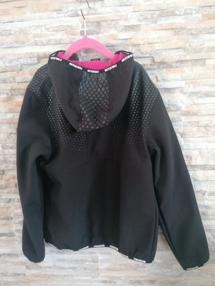 Veste zippée fille freegun taille 12ans - photo numéro 5