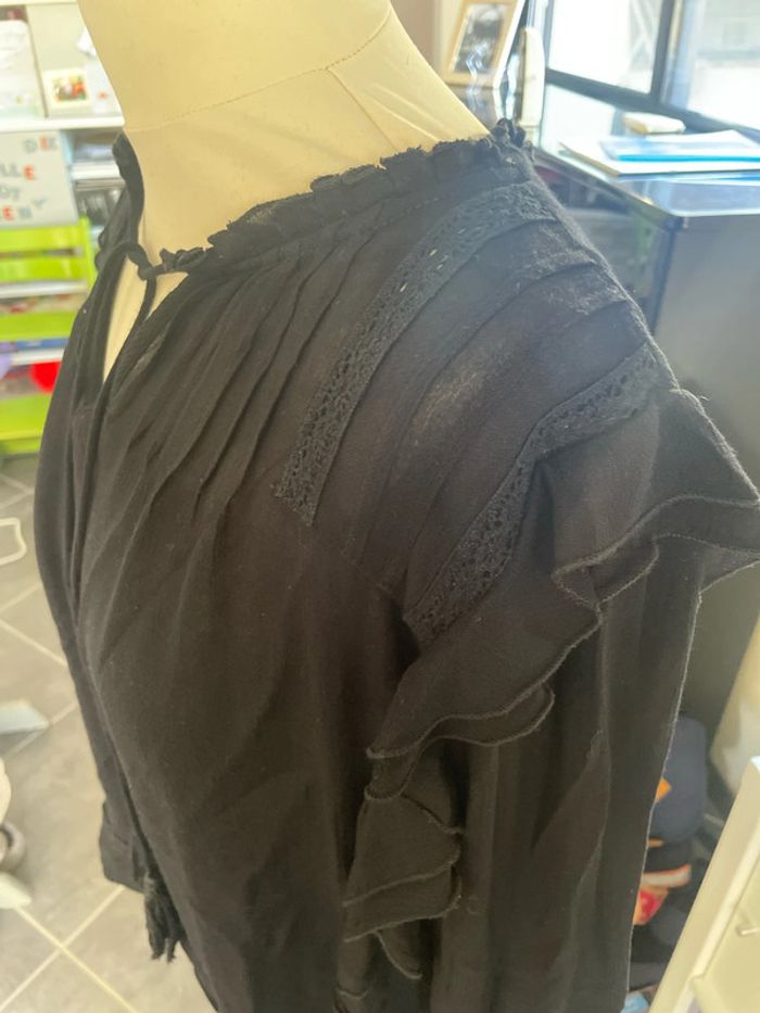 Haut phildar noir taille 40 - photo numéro 3