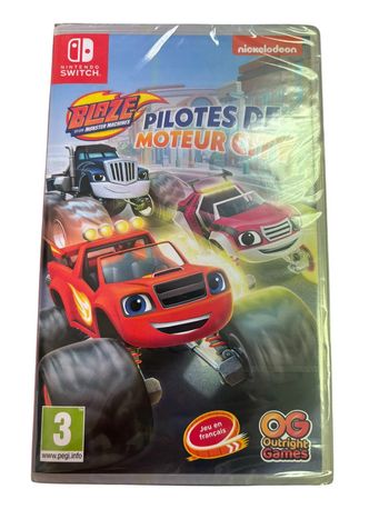 Jeu vidéo Blaze et les Monsters machines Pilotes de Moteur City sur console Nintendo Switch neuf