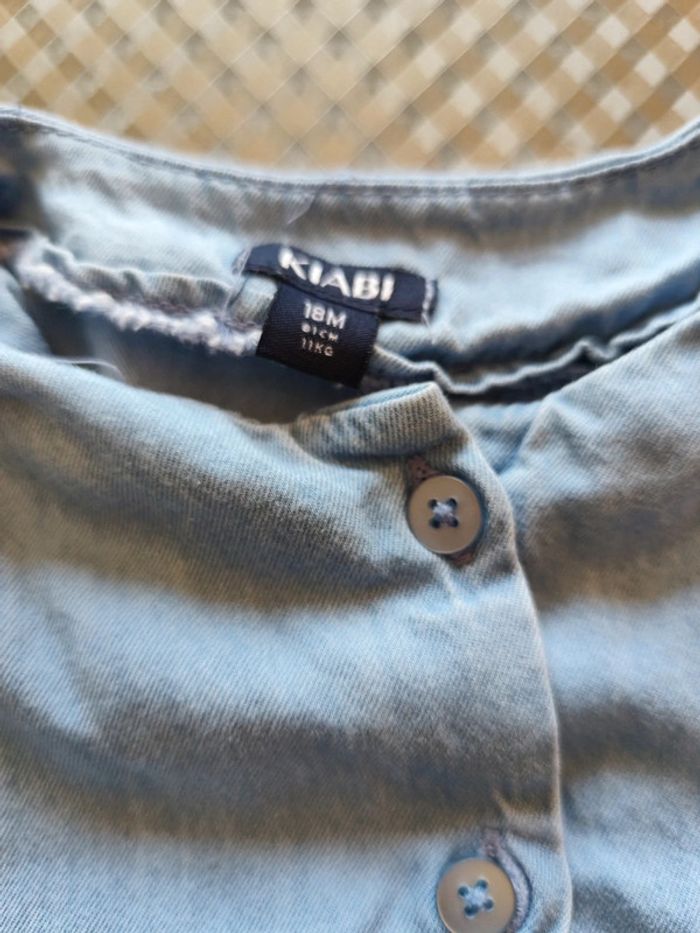 Robe en jean 18 mois kiabi - photo numéro 2