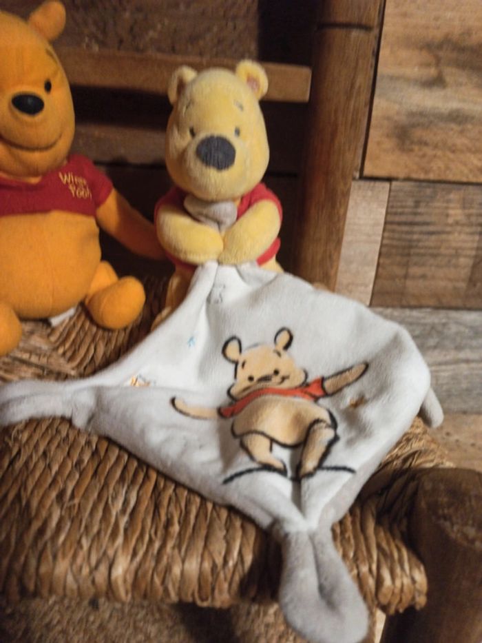 Peluche doudou Winnie l'ourson tbe - photo numéro 5
