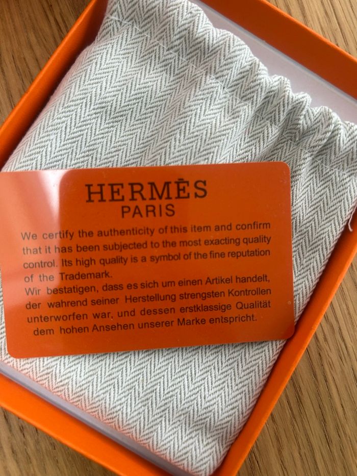 Bracelet Hermès clic h blanc - photo numéro 6