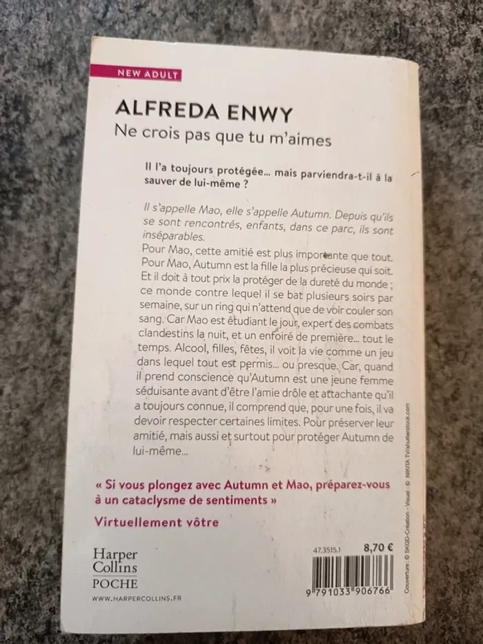 Ne crois pas que tu m'aimes Alfreda Enwy - photo numéro 2