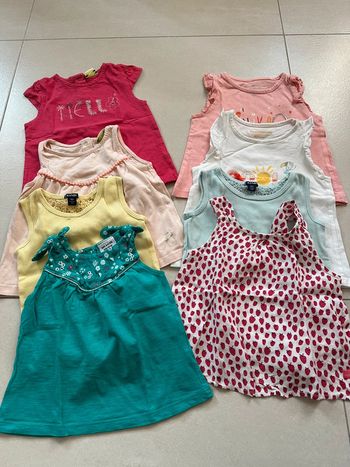 Débardeurs bébé fille 18 mois