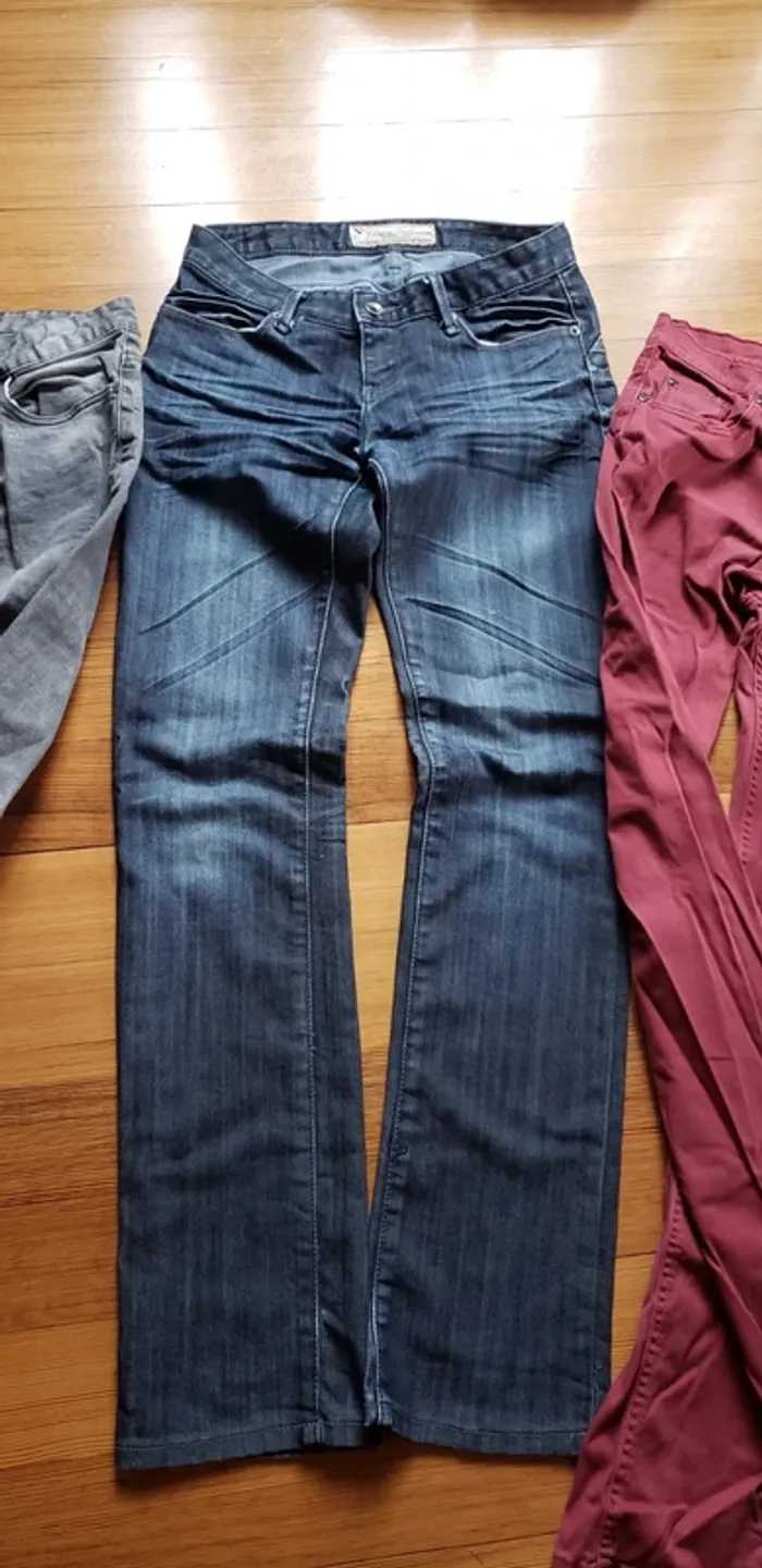 Lot 3 pantalon jean 38 - photo numéro 4