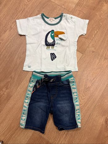 Ensemble été garçon 24 mois