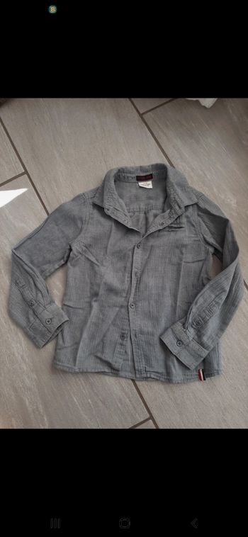 Chemise manches longues