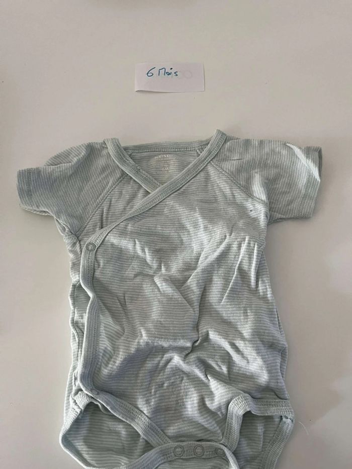 Lot 3 body MC kiabi 6 mois - photo numéro 3
