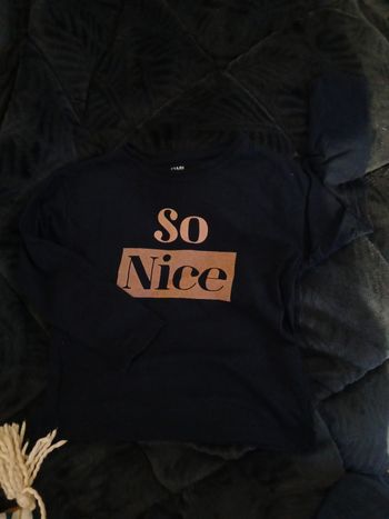 Tee-shirt manches longues fille 5ans