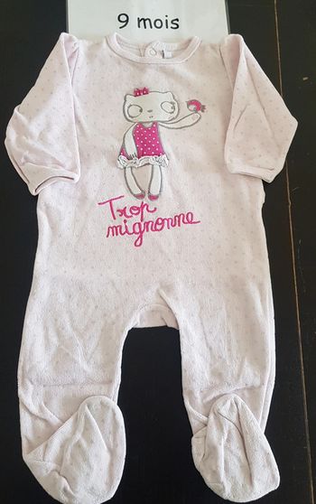 Pyjama gemo 9 mois