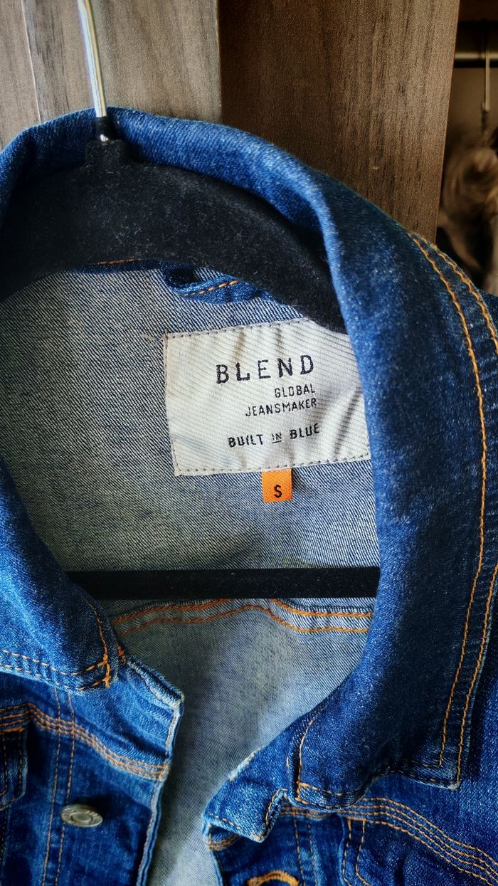 Veste en jeans bleue t.s. - photo numéro 3