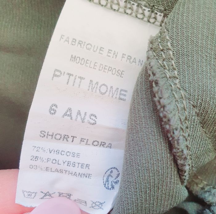 Short P'tit Môme 6 ans - photo numéro 3