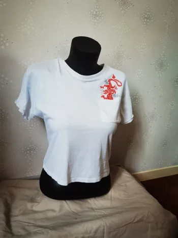 D1581 - tee-shirt femme taille XS