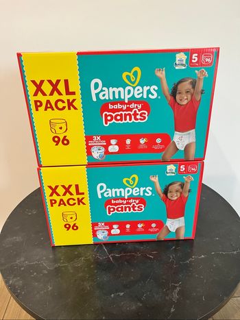 Pampers Baby-Dry Pants Taille 5 – 192 couches culotte