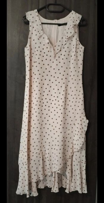 Robe longue à pois Caroll
