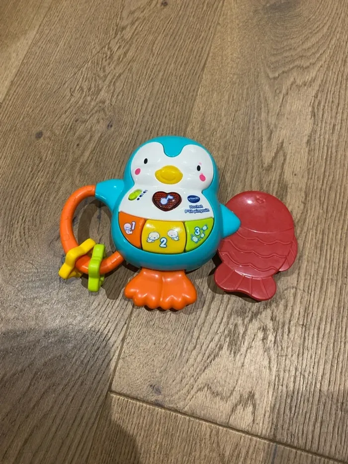 Hochet bébé interactif