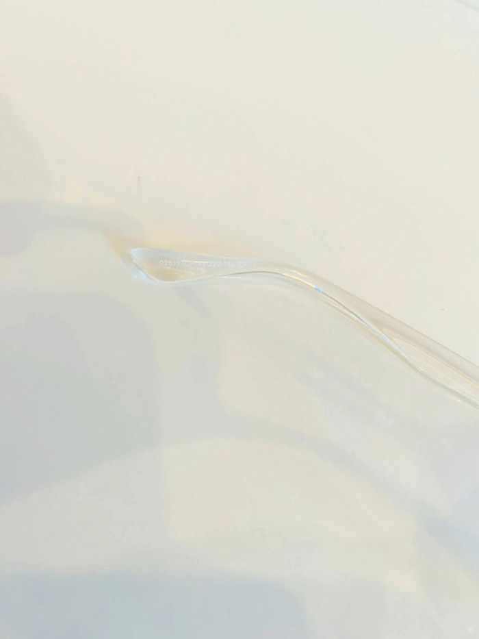 Lunette de soleil mixte transparente verres bleus dégradés UV protection taille moyenne - photo numéro 6