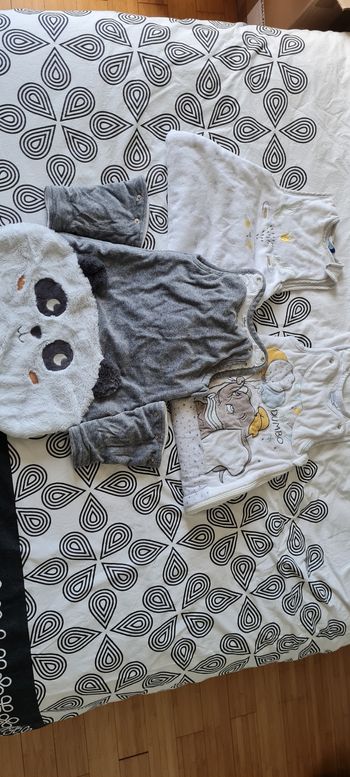 Lot de 3 turbulettes  0-6 mois