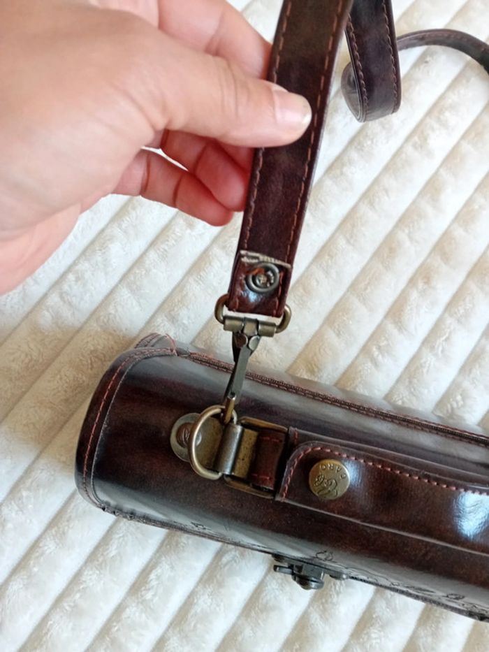 Jolie sac bandoulière Vintage en cuir 👜🍂 - photo numéro 6