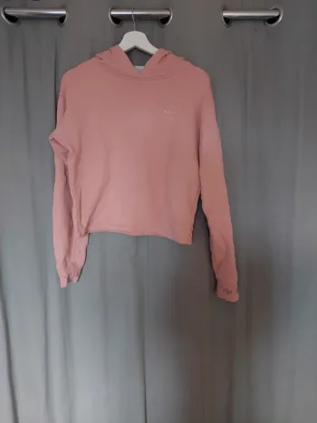 Pull à capuche rose Adidas – Taille 40 – Parfait état