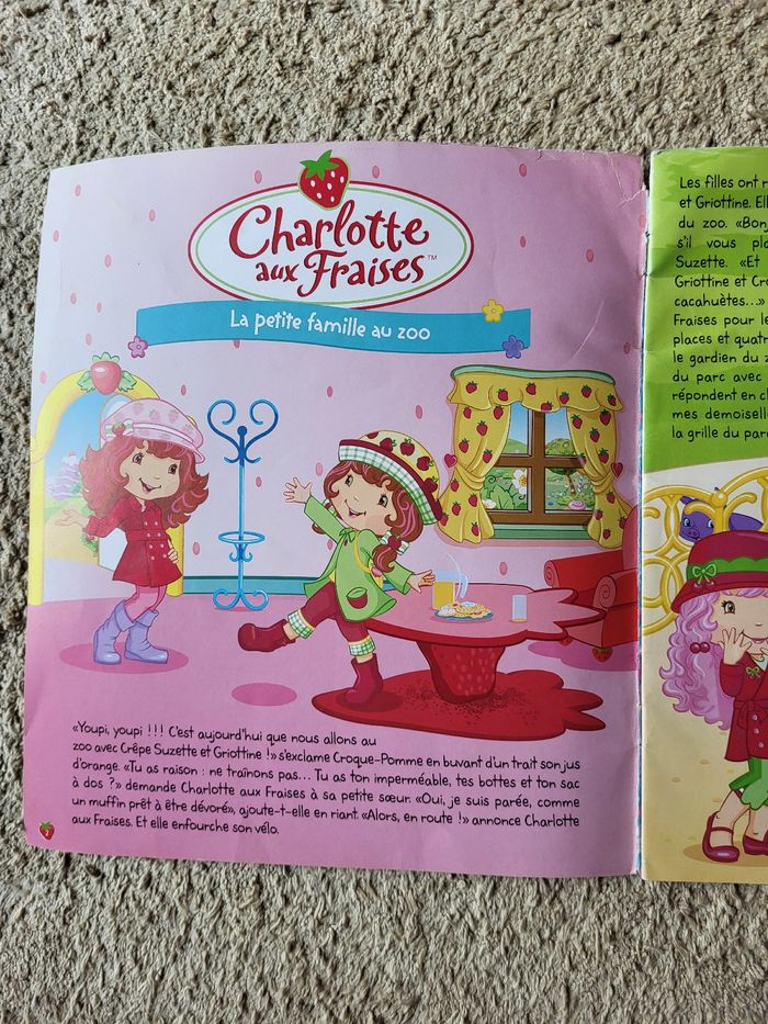 Lot de 4 livres princesse Disney Charlotte aux fraises, Les petites princesses et Pirouette - photo numéro 4