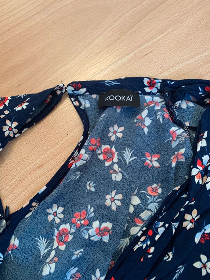 Robe bleu marine Kookaï - T40 - photo numéro 4