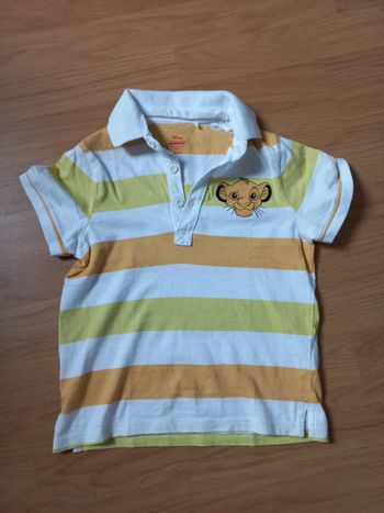 Polo manches courtes le roi lion