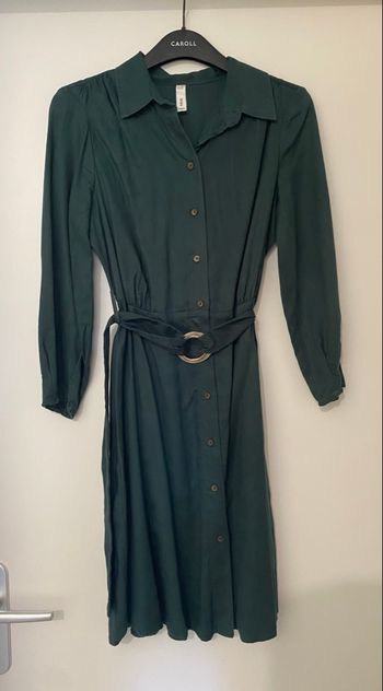 Robe Mango vert taille 36