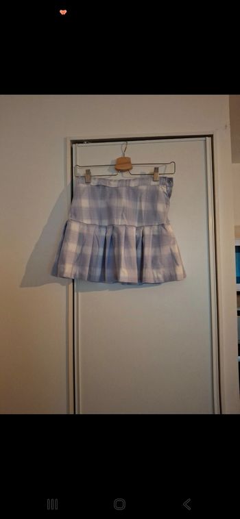 Jupe à carreaux fille