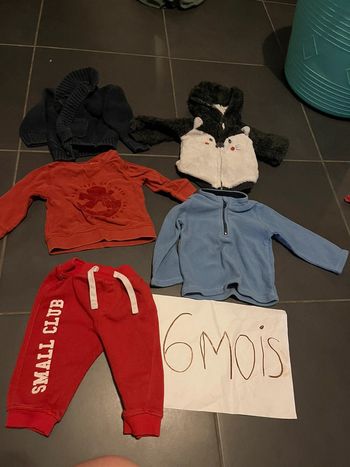 Lot bébé garçon 6 mois
