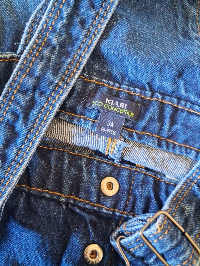 Salopette short fille - 3 ans (90/97 cm) - Kiabi - photo numéro 4