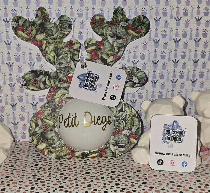 Boule de noël personnalisé