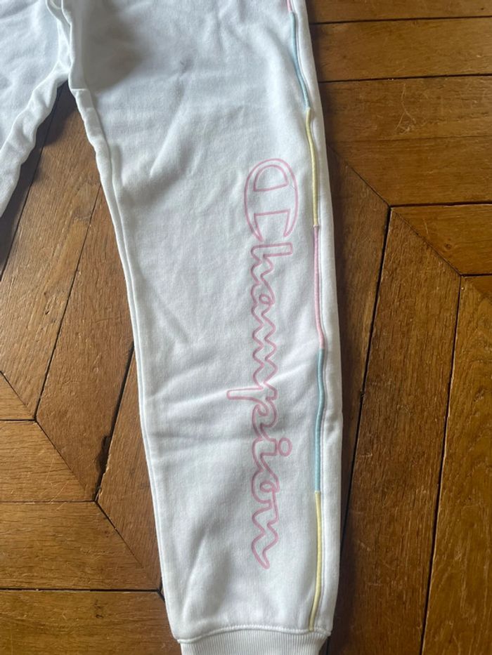 Jogging Blanc Champion taille S - photo numéro 2