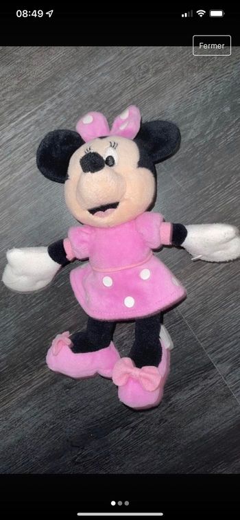 Peluche minnie disney
