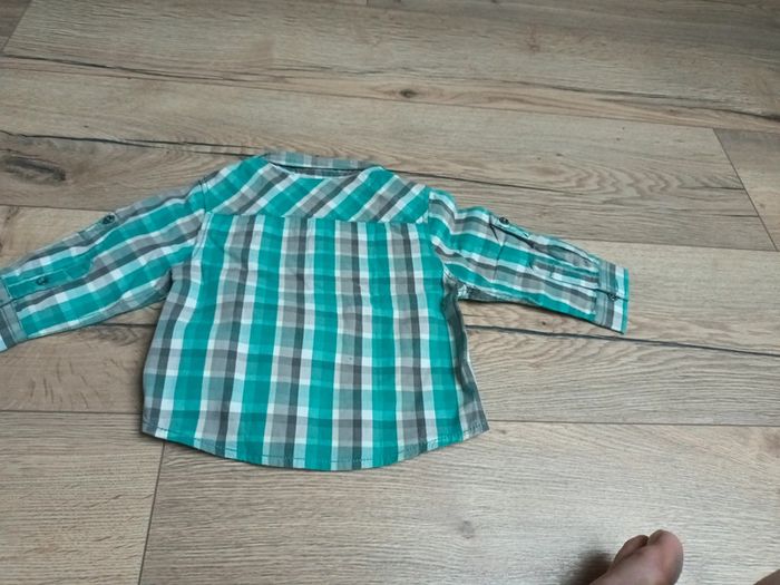 Chemise à carreaux 6 mois obaibi - photo numéro 4