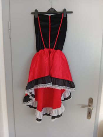 Robe déguisement French cancan t38