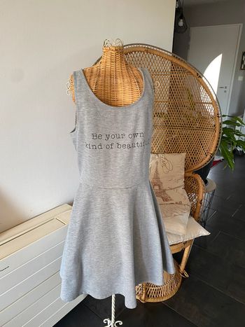 Robe H&M trapèze grise taille 36/38