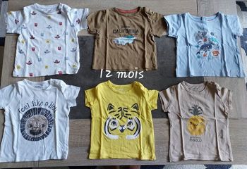 Lot de 10 Tee-shirt 