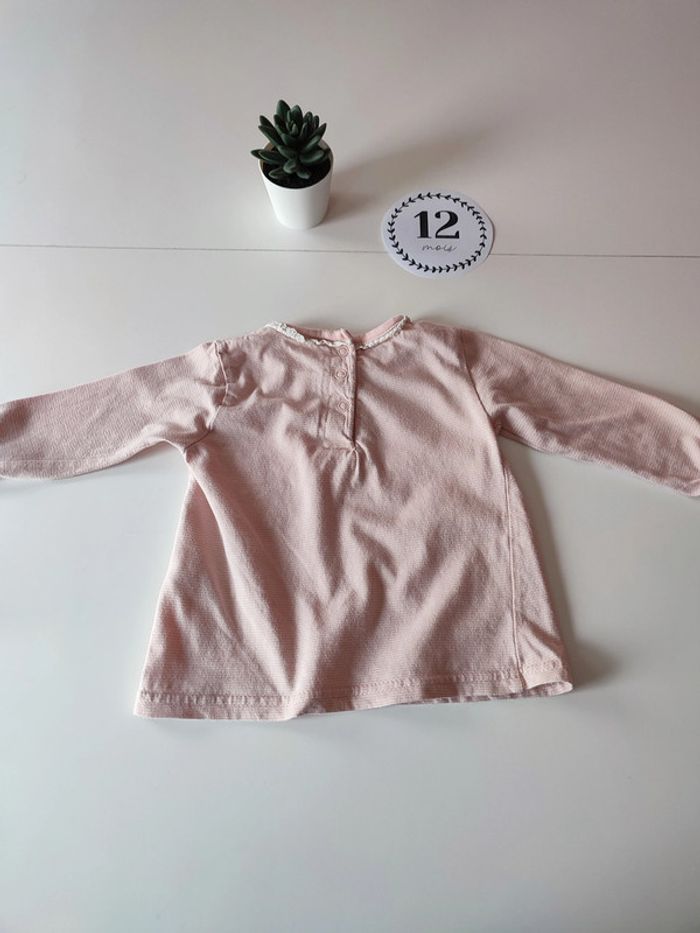 Lot de 3 tee-shirts manches longues –12 mois - photo numéro 7