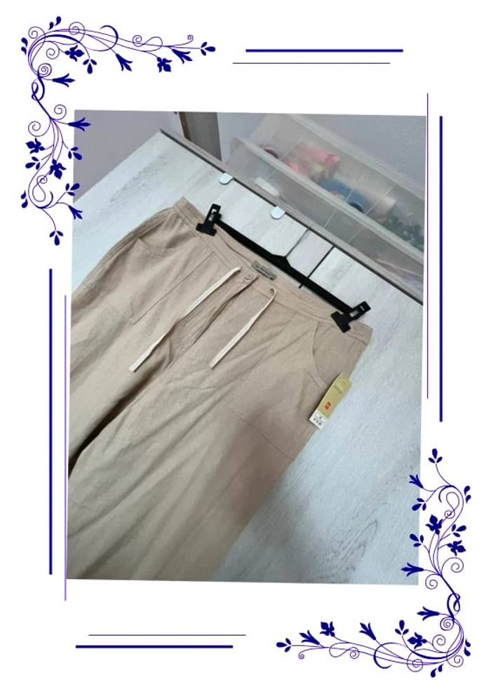 Pantalon été Beige 46 Tex neuf - photo numéro 8