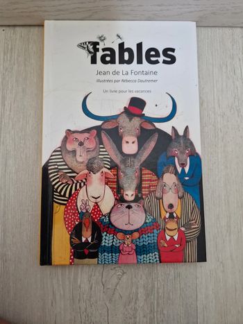 Livre des fables de la fontaine