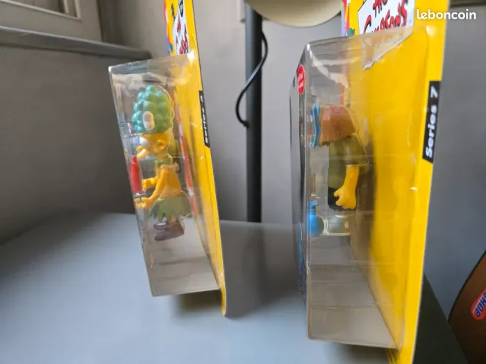 Figurine Playmates Simpsons Mel série 5 + Dolph série 7 WOS - photo numéro 3