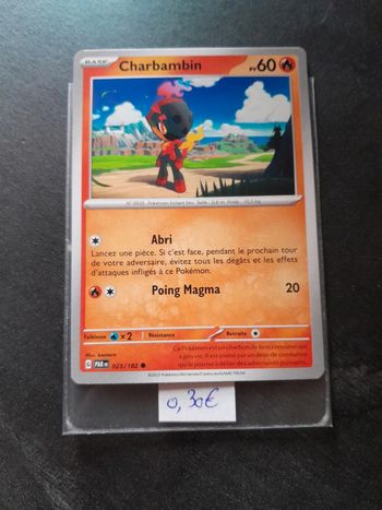 Carte Pokémon Charbambin 025/197