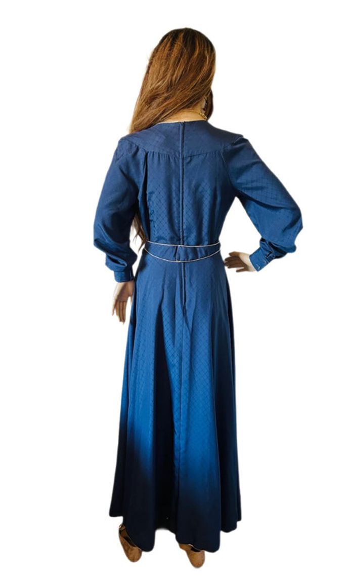 💙Magnifique longue robe bleue vintage style médiéval féerique fairycore medieval blue dress💙 - photo numéro 18