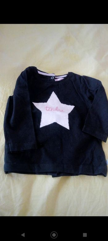 Tee-shirt étoile neuf Gémo